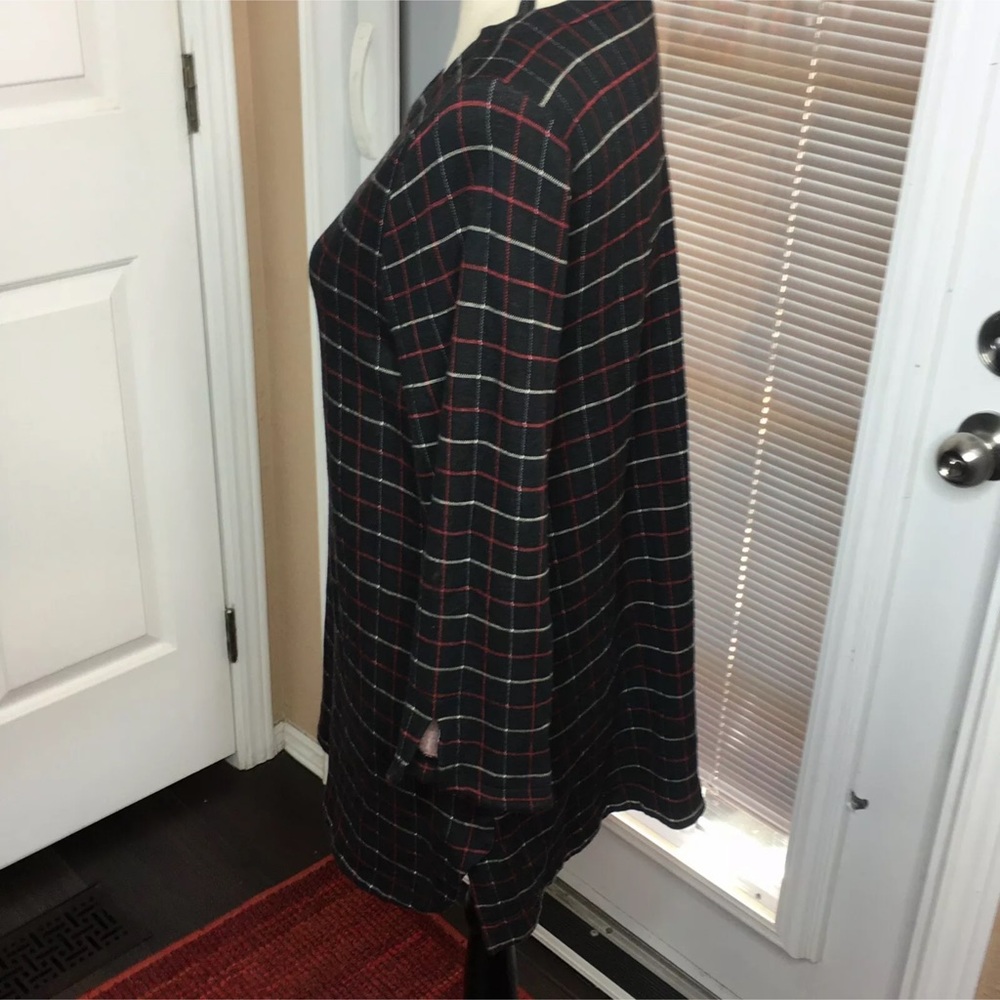 π«β SOLD J Jill Ponte Tunic Top Ponte Knit Red - Picture 3 of 6
